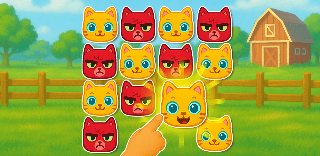 Happy Kittens Puzzle background image